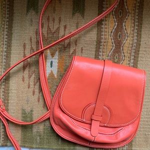 Isaac Mizrahi crossbody bag- coral